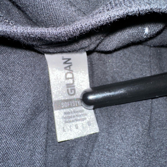 Men's Gildan T-Shirt Large Black Ireland front / Semper Fi Back - Picture 7 of 7